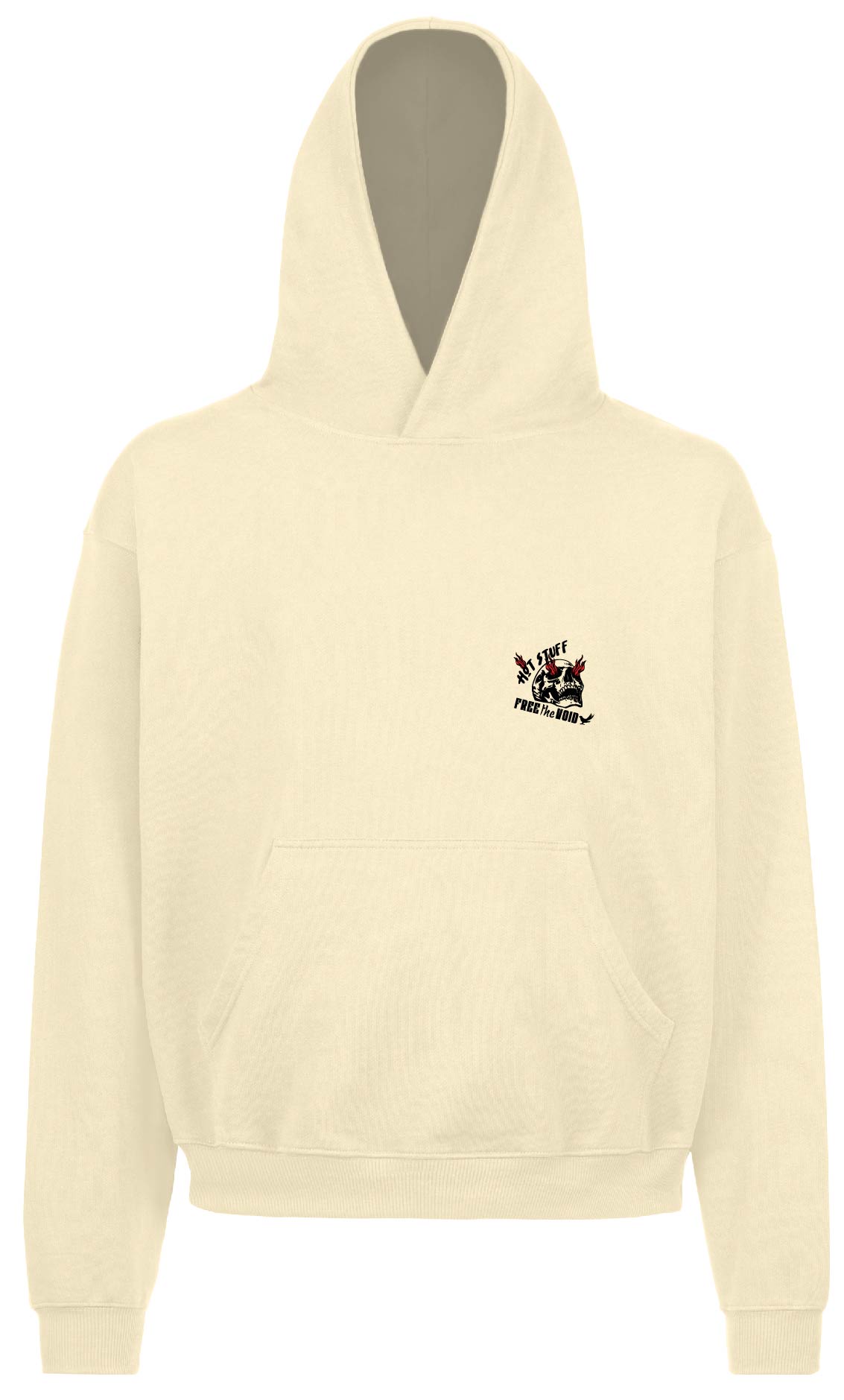 Hot Stuff Limited Edtion Oversized Hoodie Cream