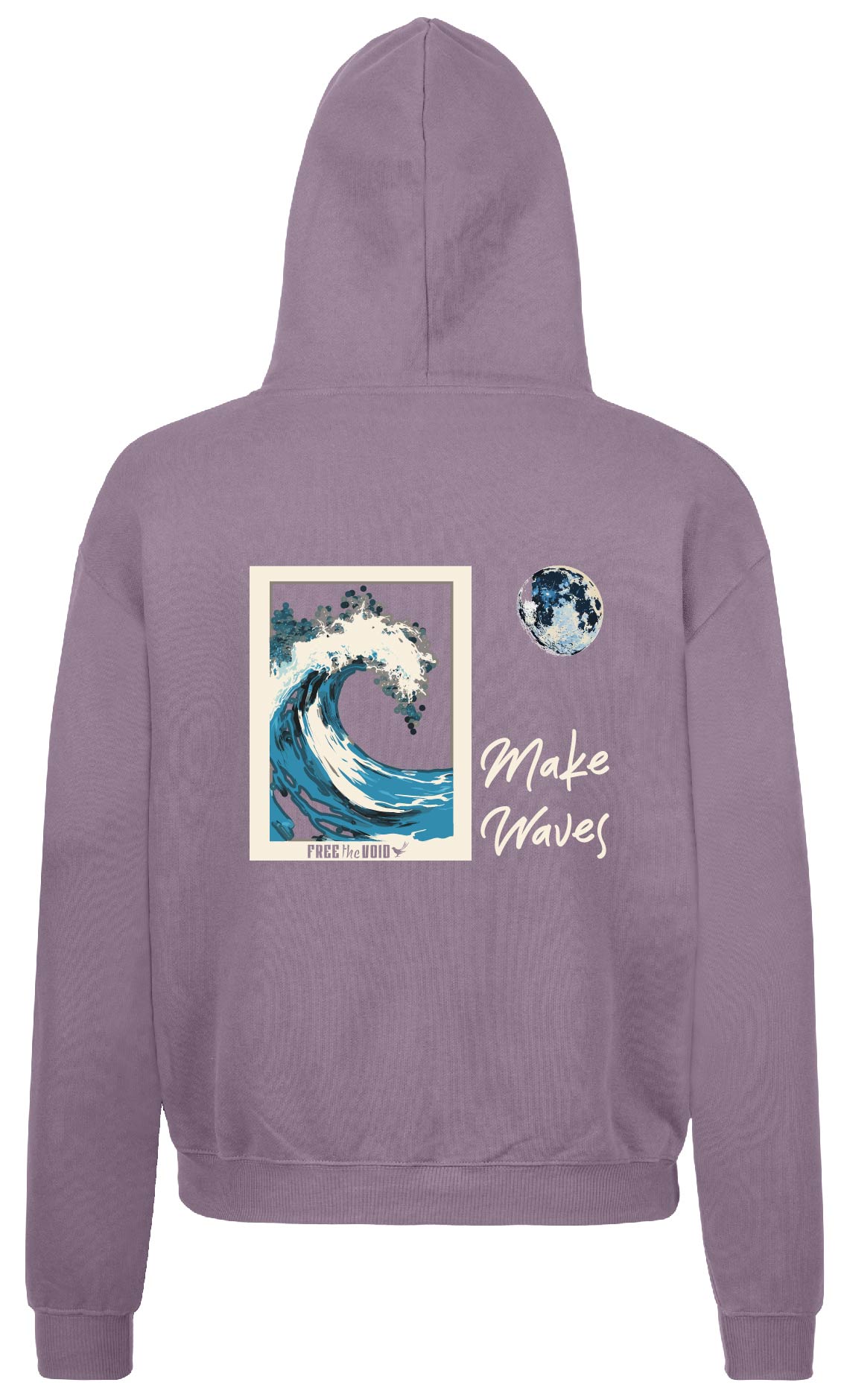 Make Waves Limited Edition Oversized Hoodie Purple