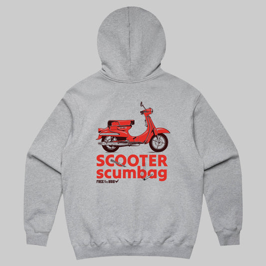Scooter Scumbag Hoodie - Grijs