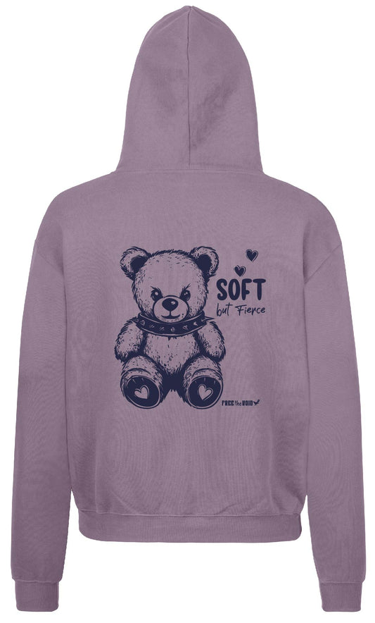 Soft but Fierce Limited Edition Oversized Hoodie Purple