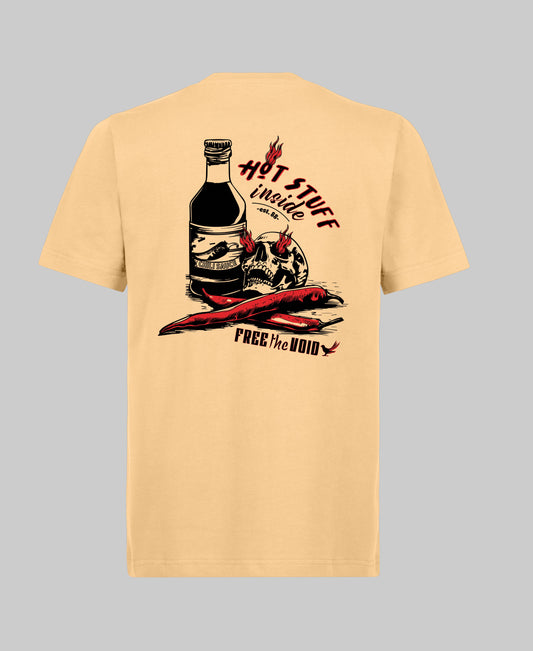 Hot Stuff Regular Tee - Zand