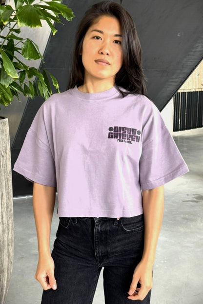 Disco Chicken Croptop - Paars