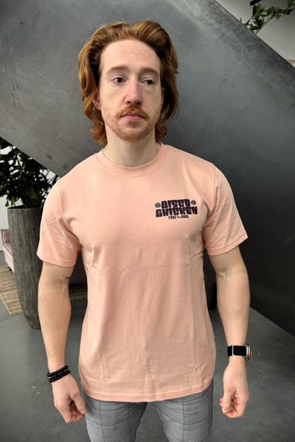 Disco Chicken Regular Tee - Roze