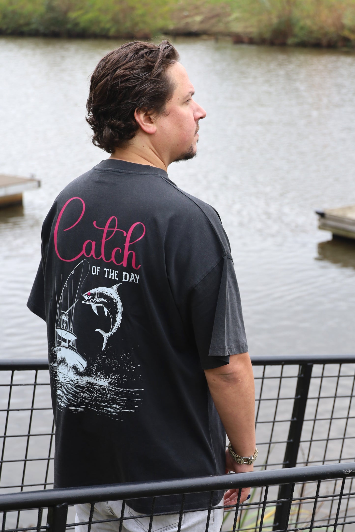 Catch of the Day Oversized Tee*