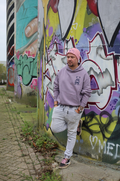 Soft but Fierce Oversized Hoodie - Paars