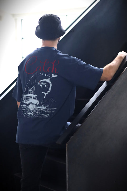 Catch of the Day Oversized Tee