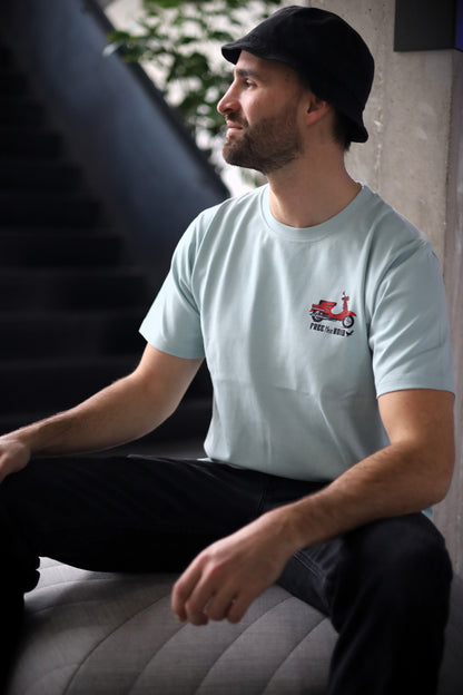 Scooter Scumbag Regular Tee - Lichtblauw