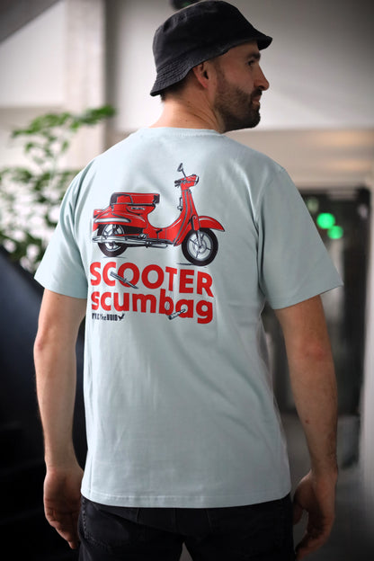 Scooter Scumbag Regular Tee - Lichtblauw