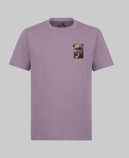 Legalize Happiness Mushroom Regular Tee - Paars