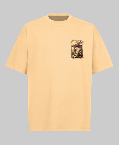 Legalize Happiness Oversized Tee - Zand