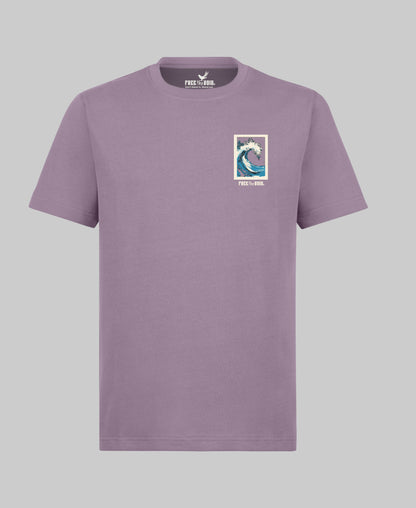 Make Waves Regular Tee - Paars