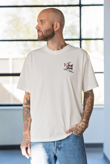 Hot Stuff Regular Tee - Wit