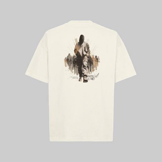 Patient Zero Oversized Tee - Wit