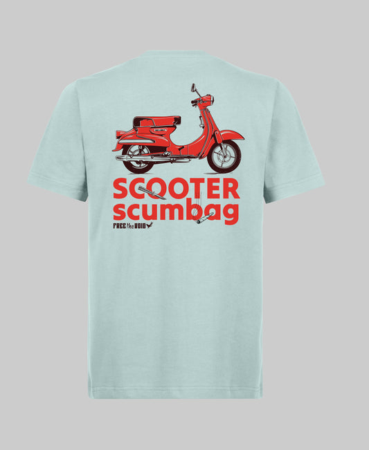 Scooter Scumbag Regular Tee - Lichtblauw