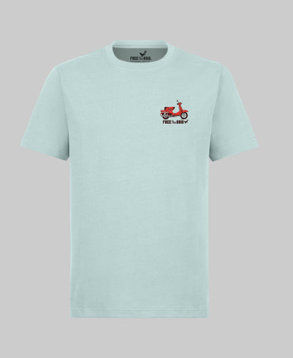 Scooter Scumbag Regular Tee - Lichtblauw
