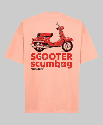 Scooter Scumbag Oversized Tee - Roze