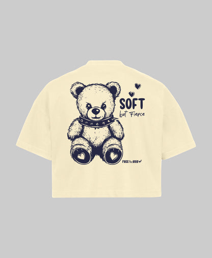 Soft but Fierce Croptop - Crème