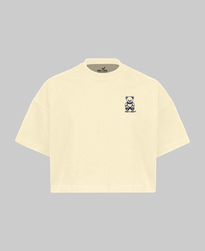 Soft but Fierce Croptop - Crème
