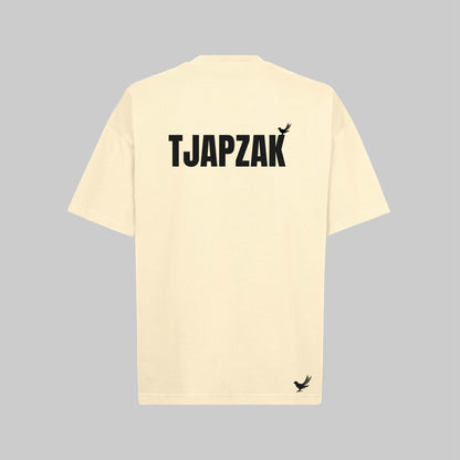 Tjapzak Oversized Tee - Creme