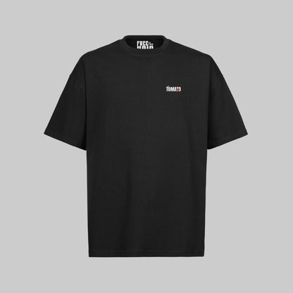 Tomato Oversized Tee - Zwart