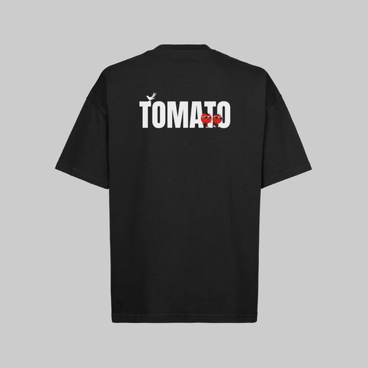 Tomato Oversized Tee - Zwart