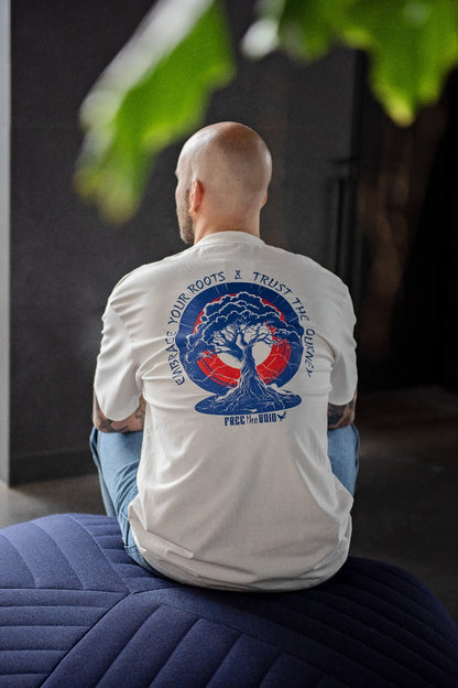 Trust your Roots Regular Tee - Wit